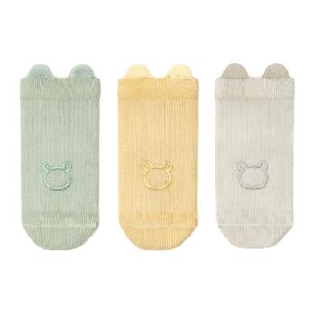 尼多熊2023寶寶地板襪春夏薄款室內兒童學步襪防滑隔涼嬰兒點膠襪