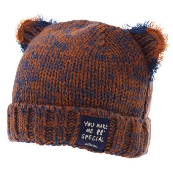 秋冬新品卡通熊保暖護耳兒童帽子