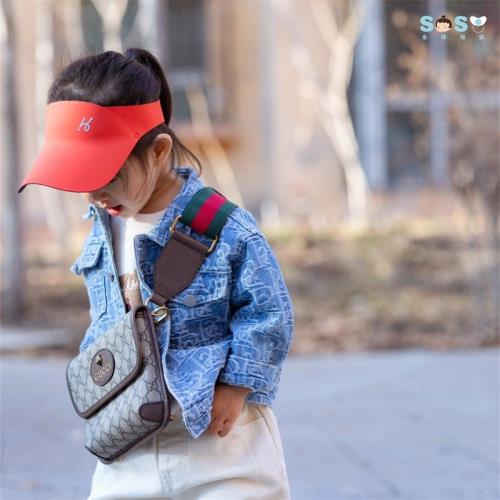 [SOSO全球]HeyBetter兒童超輕防曬帽 無頂遮陽細膩吸汗防風小紅帽