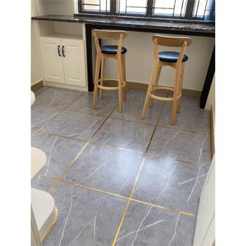 自粘地板貼陽臺廁所衛生間地磚廚房水泥地面改造防水防滑耐磨地貼