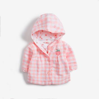 嬰兒外套春秋季衣服小女童風衣寶寶兒童上衣一周歲秋裝