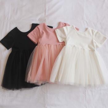 兒童夏裝公主衣服1-2-3歲短袖