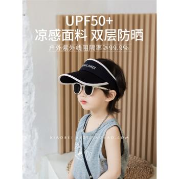 男童夏季寶寶防紫外線遮陽帽子
