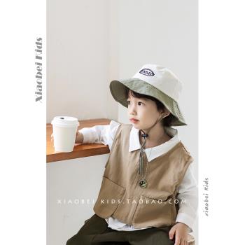 韓版時尚男童薄款春夏季漁夫帽