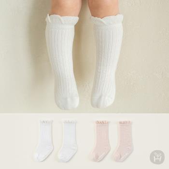 韓國女寶寶襪子春秋季薄款女嬰兒中筒襪嬰幼兒公主襪女童長襪子