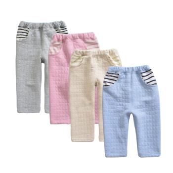 熱賣外貿男童女童日本空氣層長褲