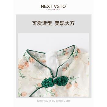 夏季中國風公主裙女童旗袍