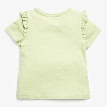 Little Maven歐美夏季新款裝女童可愛卡通印花短袖花邊純棉T恤