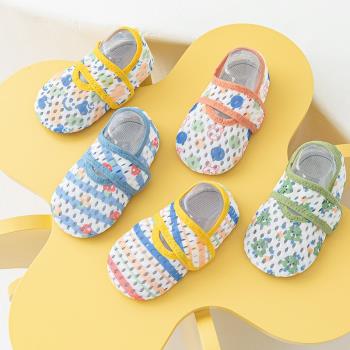 寶寶地板鞋夏季薄款室內學步防滑隔涼鞋襪春夏兒童地板襪嬰兒襪套