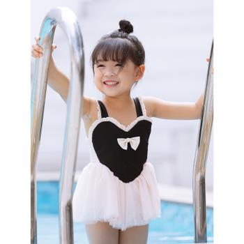 中童連體女寶寶可愛公主3歲泳衣