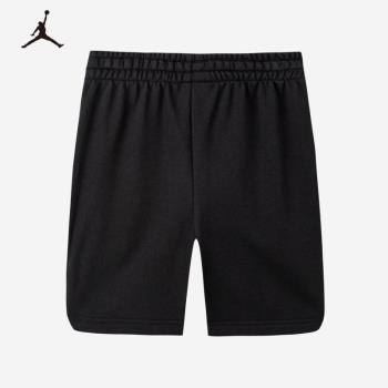 Nike Air Jordan 耐克童裝男童五分褲2022新款兒童休閑褲子