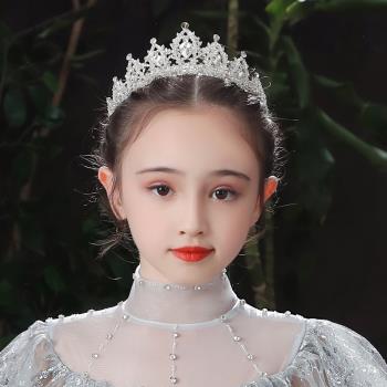 兒童女孩禮服公主氣質生日皇冠