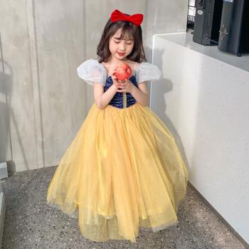迪士尼兒童新款生日禮服公主裙