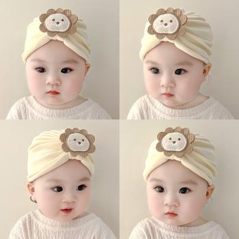 春秋季寶寶超萌可愛卡通嬰兒帽子