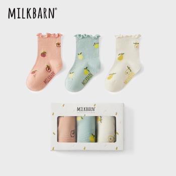 Milkbarn寶寶秋冬兒童襪子