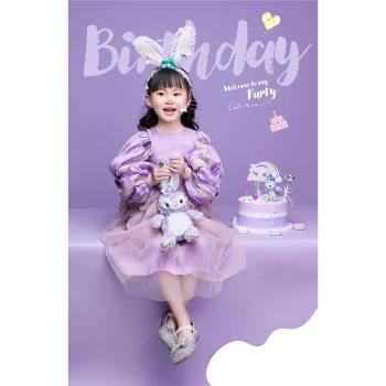 甜心小姐蘿莉3-8歲女童星黛露爆品主題兒童攝影服裝影樓新款服飾