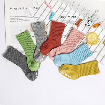 0-1-2歲男女雙針幼童不勒腳襪子