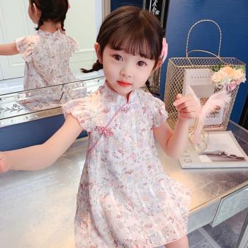 旗袍夏季中國風2歲公主裙童裝