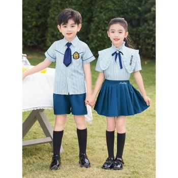 元旦兒童演出服JK套裝幼兒園畢業典禮拍照服季小學生合唱表演服裝