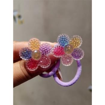 韓國進口寶寶兒童拇指可愛小發繩