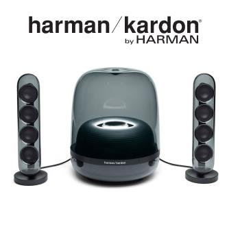 Harman Kardon 哈曼卡頓 2.1聲道 SoundSticks 4 水母藍牙喇叭 黑色