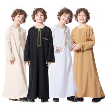 中東土耳其兒童男童長袍禮服Middle Eastern Children Robe Dress