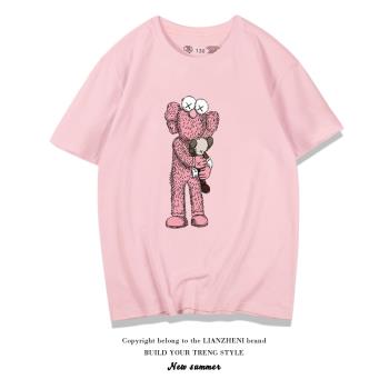 網紅兒童裝短袖純棉夏季洋氣t恤