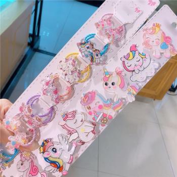 Unicorn獨角獸卡通兒童飾品發夾