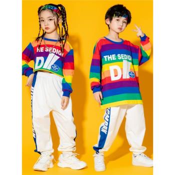 兒童街舞嘻哈小學生運動會表演