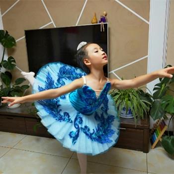 兒童專業吊帶TUTU裙芭蕾舞演出服