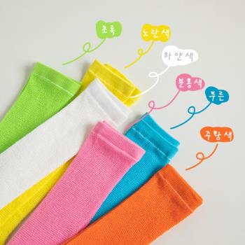 潮襪薄款韓國彩色夏天網眼襪子