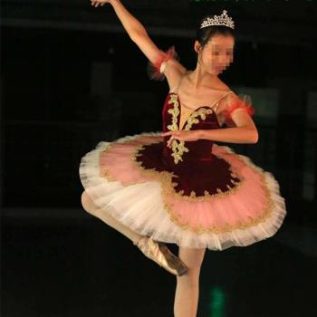 專業兒童芭蕾舞TUTU裙演出服小天鵝舞蹈服女童天鵝湖芭蕾舞蓬蓬裙