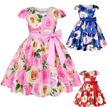 Baby Girl Dress Flower Ball Gown Party Princess Dresses Kids