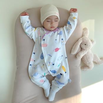 新生兒日本兩個月純棉春季連體衣