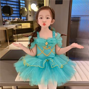 阿米芭蕾舞裙練功服表演公主童裝