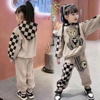 韓版洋氣時髦衛衣9歲女童秋裝