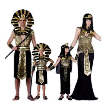 兒童節古埃及服裝法老艷后成人男女兒童表演服cosplay演出服裝