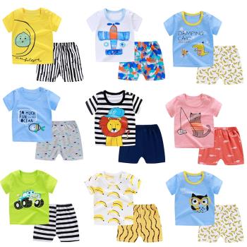 kids 1-5歲嬰兒T恤棉質夏季短袖