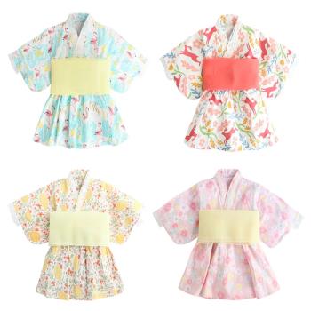 寶寶和服夏季純棉薄款日式童裝