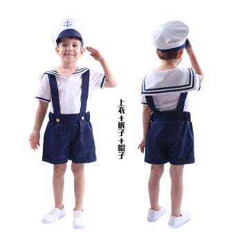 兒童節日派對演出海軍水手服