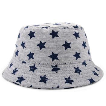 noabat春夏星星棉質系帶兒童帽子