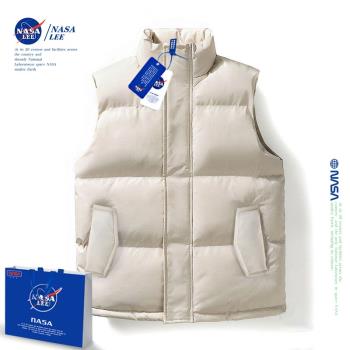 NASA外套秋冬季輕薄羽絨棉馬甲