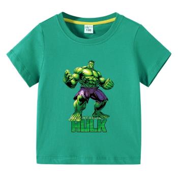 童裝Hulk純棉透氣兒童短袖T恤