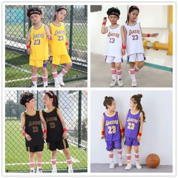 運動幼兒園青少年籃球訓練服童裝