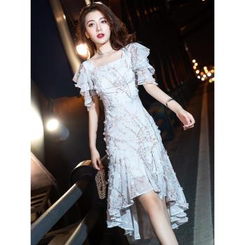 平時可穿名媛小眾高階感晚禮服