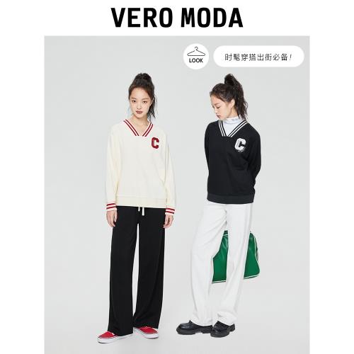 Vero Moda寬松撞色休閑百搭衛衣