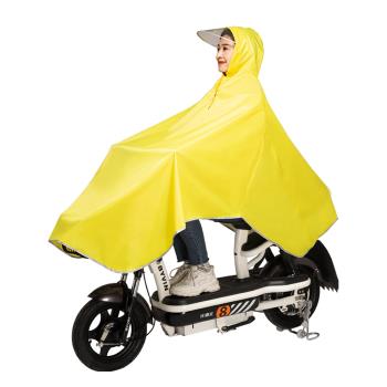 雨披自行車單人加厚騎行電瓶電動車防暴雨男女學生初高中成人雨衣