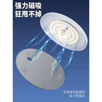 led吸頂燈方形圓形燈芯燈條燈盤替換磁吸節能照明燈光源方型直徑