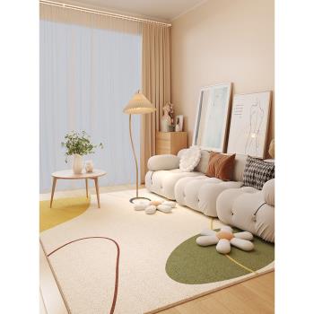 地毯客廳輕奢高級家用大面積地毯茶幾地墊日系北歐ins風地毯臥室