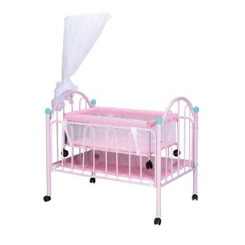 多功能游戲嬰兒床推車床搖床兒童寶寶床鐵床新生床中床搖籃床蚊帳